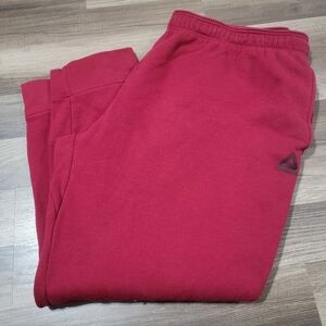 Reebok Red Sweatpants